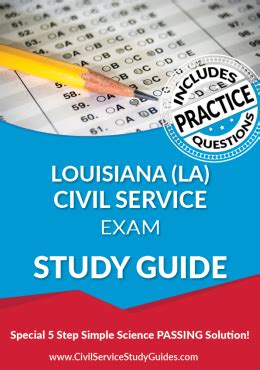 how hard is the louisiana civil service test|civil service test louisiana practice.